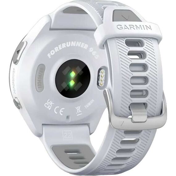 Смарт-часы Garmin Forerunner 965 Titanium Bezel with Whitestone Case and Whitestone/Powder Gray, Цвет: Whitestone/Powder Gray, изображение 6 Смарт-часы Garmin Forerunner 965 Titanium Bezel with Whitestone Case and Whitestone/Powder Gray, Цвет: Whitestone/Powder Gray, изображение 6