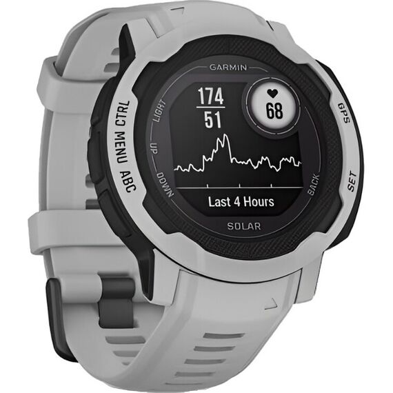 Смарт-часы Garmin Instinct 2 Solar Standard Edition Mist Gray, Версия: Standard, SOLAR (Версии с линзами для зарядки от солнечной батареи собирают солнечную энергию и продлевают срок службы батареи.): Да, Размер корпуса : 45 мм, Цвет: Mist Gray, изображение 4 Смарт-часы Garmin Instinct 2 Solar Standard Edition Mist Gray, Версия: Standard, SOLAR (Версии с линзами для зарядки от солнечной батареи собирают солнечную энергию и продлевают срок службы батареи.): Да, Размер корпуса : 45 мм, Цвет: Mist Gray, изображение 4