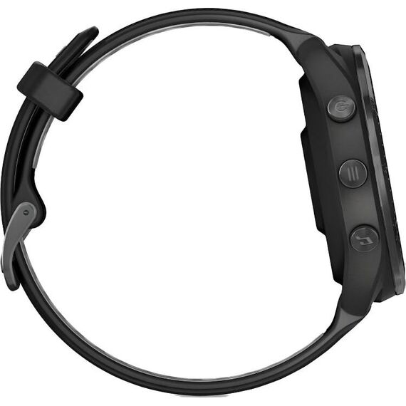 Смарт-часы Garmin Forerunner 965 Carbon Gray DLC Titanium Bezel with Black Case and Black/Powder Gray, Цвет: Black/Powder Gray, изображение 6 Смарт-часы Garmin Forerunner 965 Carbon Gray DLC Titanium Bezel with Black Case and Black/Powder Gray, Цвет: Black/Powder Gray, изображение 6