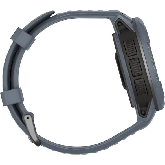 Смарт-часы Garmin Instinct Crossover Standard Edition Blue Granite, Версия: Standard, SOLAR (Версии с линзами для зарядки от солнечной батареи собирают солнечную энергию и продлевают срок службы батареи.): Нет, Цвет: Blue Granite, изображение 6 Смарт-часы Garmin Instinct Crossover Standard Edition Blue Granite, Версия: Standard, SOLAR (Версии с линзами для зарядки от солнечной батареи собирают солнечную энергию и продлевают срок службы батареи.): Нет, Цвет: Blue Granite, изображение 6
