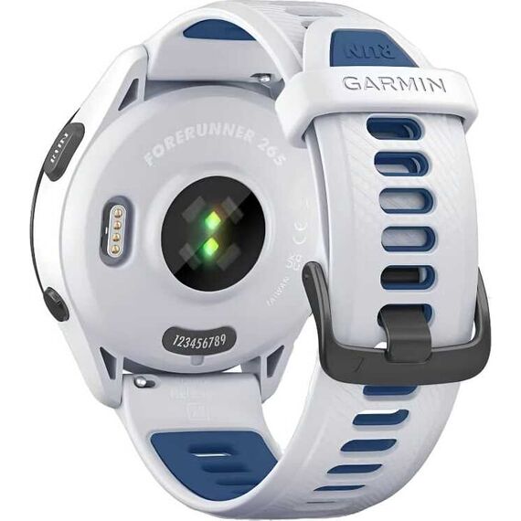 Смарт-часы Garmin Forerunner 265 Whitestone/Tidal Blue, Размер корпуса : 46 мм, Цвет: Whitestone/Tidal Blue, изображение 6 Смарт-часы Garmin Forerunner 265 Whitestone/Tidal Blue, Размер корпуса : 46 мм, Цвет: Whitestone/Tidal Blue, изображение 6