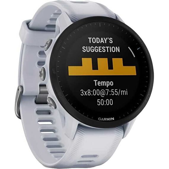 Смарт-часы Garmin Forerunner 955 Whitestone, SOLAR (Версии с линзами для зарядки от солнечной батареи собирают солнечную энергию и продлевают срок службы батареи.): Нет, Цвет: Whitestone, изображение 4 Смарт-часы Garmin Forerunner 955 Whitestone, SOLAR (Версии с линзами для зарядки от солнечной батареи собирают солнечную энергию и продлевают срок службы батареи.): Нет, Цвет: Whitestone, изображение 4