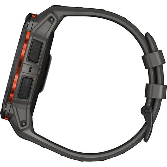 Смарт-часы Garmin Instinct 3 Solar | 50 mm | Black with Charcoal Band, Версия: Instinct 3 Solar, Размер корпуса : 50 мм, Цвет: Black/Charcoal, изображение 7 Смарт-часы Garmin Instinct 3 Solar | 50 mm | Black with Charcoal Band, Версия: Instinct 3 Solar, Размер корпуса : 50 мм, Цвет: Black/Charcoal, изображение 7
