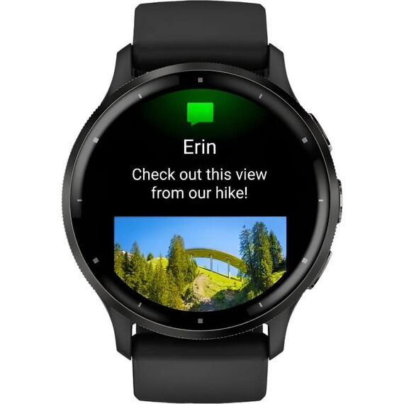 Смарт-часы Garmin Venu 3 Slate Stainless Steel Bezel with Black Case, Размер корпуса : 45 мм, Цвет: Black, изображение 5 Смарт-часы Garmin Venu 3 Slate Stainless Steel Bezel with Black Case, Размер корпуса : 45 мм, Цвет: Black, изображение 5