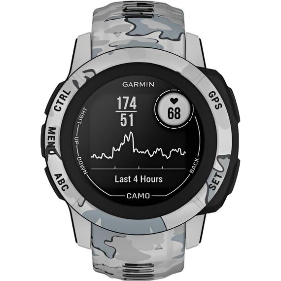 Смарт-часы Garmin Instinct 2S Camo Edition Mist Camo, Версия: Camo, SOLAR (Версии с линзами для зарядки от солнечной батареи собирают солнечную энергию и продлевают срок службы батареи.): Нет, Размер корпуса : 40 мм, Цвет: Mist Camo, изображение 3 Смарт-часы Garmin Instinct 2S Camo Edition Mist Camo, Версия: Camo, SOLAR (Версии с линзами для зарядки от солнечной батареи собирают солнечную энергию и продлевают срок службы батареи.): Нет, Размер корпуса : 40 мм, Цвет: Mist Camo, изображение 3