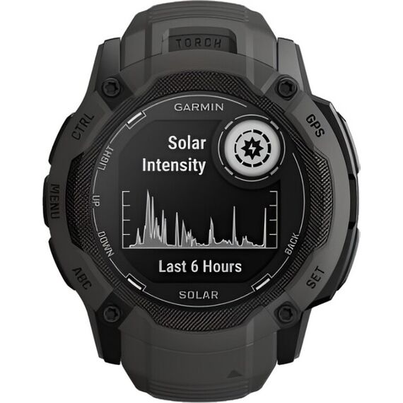 Смарт-часы Garmin Instinct 2X Solar Standard Edition Graphite, Версия: Standard, SOLAR (Версии с линзами для зарядки от солнечной батареи собирают солнечную энергию и продлевают срок службы батареи.): Да, Размер корпуса : 50 мм, Цвет: Graphite, изображение 3 Смарт-часы Garmin Instinct 2X Solar Standard Edition Graphite, Версия: Standard, SOLAR (Версии с линзами для зарядки от солнечной батареи собирают солнечную энергию и продлевают срок службы батареи.): Да, Размер корпуса : 50 мм, Цвет: Graphite, изображение 3