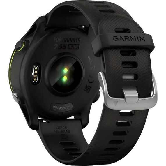 Смарт-часы Garmin Forerunner 255 Music Black, МУЗЫКА (легко загрузите на часы до 500 песен): Да, Размер корпуса : 46 мм, Цвет: Black, изображение 7 Смарт-часы Garmin Forerunner 255 Music Black, МУЗЫКА (легко загрузите на часы до 500 песен): Да, Размер корпуса : 46 мм, Цвет: Black, изображение 7