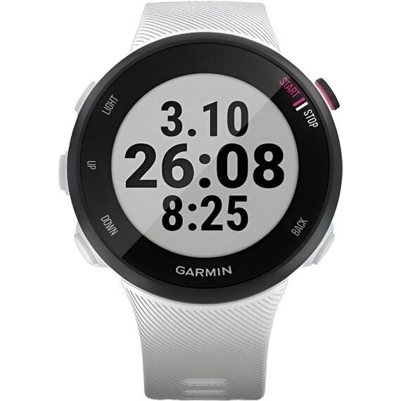 Смарт-часы Garmin Forerunner 45S White, Размер корпуса : 39 мм, Цвет: White, изображение 5 Смарт-часы Garmin Forerunner 45S White, Размер корпуса : 39 мм, Цвет: White, изображение 5