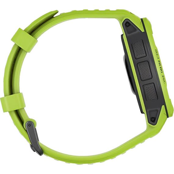 Смарт-часы Garmin Instinct 2 Standard Edition Electric Lime, Версия: Standard, SOLAR (Версии с линзами для зарядки от солнечной батареи собирают солнечную энергию и продлевают срок службы батареи.): Нет, Размер корпуса : 45 мм, Цвет: Electric Lime, изображение 6 Смарт-часы Garmin Instinct 2 Standard Edition Electric Lime, Версия: Standard, SOLAR (Версии с линзами для зарядки от солнечной батареи собирают солнечную энергию и продлевают срок службы батареи.): Нет, Размер корпуса : 45 мм, Цвет: Electric Lime, изображение 6