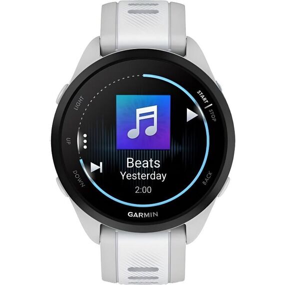 Смарт-часы Garmin Forerunner 165 Music Mist Gray/Whitestone, МУЗЫКА (легко загрузите на часы до 500 песен): Да, Цвет: Mist Gray/Whitestone, изображение 5 Смарт-часы Garmin Forerunner 165 Music Mist Gray/Whitestone, МУЗЫКА (легко загрузите на часы до 500 песен): Да, Цвет: Mist Gray/Whitestone, изображение 5