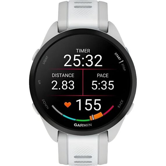 Смарт-часы Garmin Forerunner 165 Grey/Whitestone, МУЗЫКА (легко загрузите на часы до 500 песен): Нет, Цвет: Grey/Whitestone, изображение 3 Смарт-часы Garmin Forerunner 165 Grey/Whitestone, МУЗЫКА (легко загрузите на часы до 500 песен): Нет, Цвет: Grey/Whitestone, изображение 3