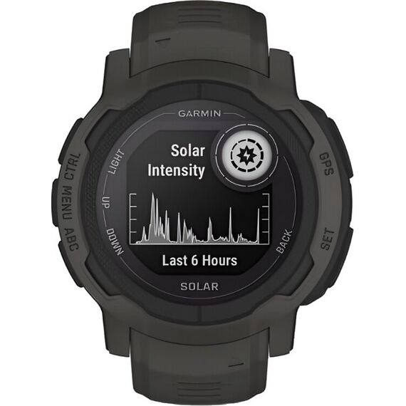 Смарт-часы Garmin Instinct 2 Solar Standard Edition Graphite, Версия: Standard, SOLAR (Версии с линзами для зарядки от солнечной батареи собирают солнечную энергию и продлевают срок службы батареи.): Да, Размер корпуса : 45 мм, Цвет: Graphite, изображение 3 Смарт-часы Garmin Instinct 2 Solar Standard Edition Graphite, Версия: Standard, SOLAR (Версии с линзами для зарядки от солнечной батареи собирают солнечную энергию и продлевают срок службы батареи.): Да, Размер корпуса : 45 мм, Цвет: Graphite, изображение 3