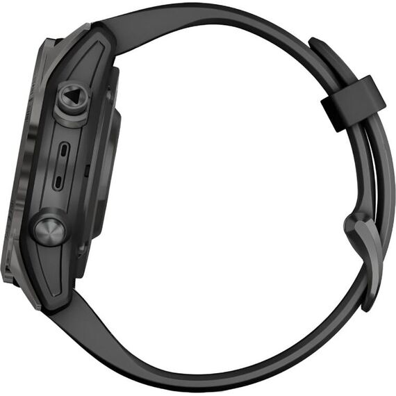 Смарт-часы Garmin Fēnix 7S Pro Sapphire Solar Edition Carbon Gray DLC Titanium, Версия: Pro | Sapphire Solar, Размер корпуса : 42 мм, Цвет: Carbon Gray DLC Titanium, изображение 8