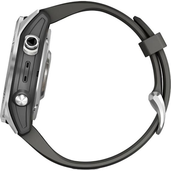 Смарт-часы Garmin Fēnix S7 Standard Edition Silver/Graphite, Версия: Standard, Размер корпуса : 42 мм, Цвет: Silver/Graphite, изображение 8