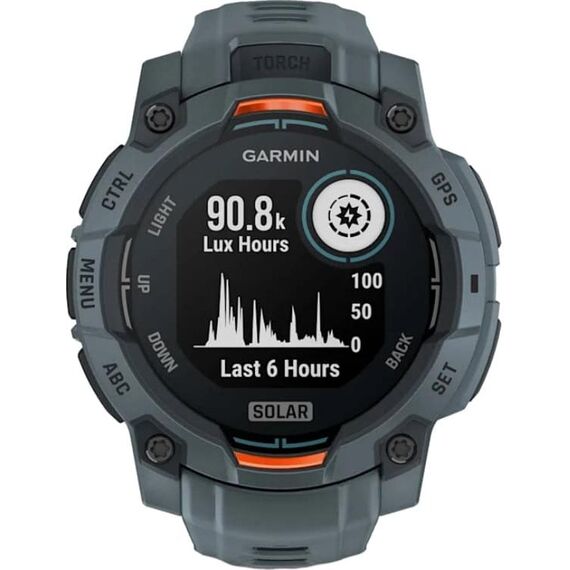 Смарт-часы Garmin Instinct 3 Solar | 45 mm | Twilight with Twilight Band, Версия: Instinct 3 Solar, Размер корпуса : 45 мм, Цвет: Twilight, изображение 3 Смарт-часы Garmin Instinct 3 Solar | 45 mm | Twilight with Twilight Band, Версия: Instinct 3 Solar, Размер корпуса : 45 мм, Цвет: Twilight, изображение 3