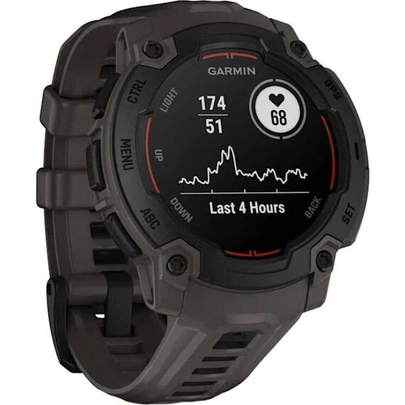 Смарт-часы Garmin Instinct E | 45 mm | Black with Charcoal Band, Версия: Instinct E, Размер корпуса : 45 мм, Цвет: Black/Charcoal, изображение 4 Смарт-часы Garmin Instinct E | 45 mm | Black with Charcoal Band, Версия: Instinct E, Размер корпуса : 45 мм, Цвет: Black/Charcoal, изображение 4