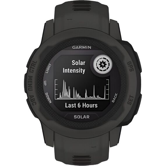 Смарт-часы Garmin Instinct 2S Solar Standard Edition Graphite, Версия: Standard, SOLAR (Версии с линзами для зарядки от солнечной батареи собирают солнечную энергию и продлевают срок службы батареи.): Да, Размер корпуса : 40 мм, Цвет: Graphite, изображение 3 Смарт-часы Garmin Instinct 2S Solar Standard Edition Graphite, Версия: Standard, SOLAR (Версии с линзами для зарядки от солнечной батареи собирают солнечную энергию и продлевают срок службы батареи.): Да, Размер корпуса : 40 мм, Цвет: Graphite, изображение 3