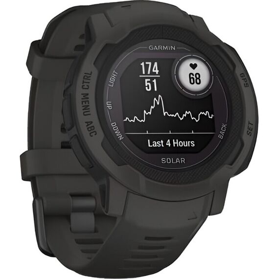 Смарт-часы Garmin Instinct 2 Solar Standard Edition Graphite, Версия: Standard, SOLAR (Версии с линзами для зарядки от солнечной батареи собирают солнечную энергию и продлевают срок службы батареи.): Да, Размер корпуса : 45 мм, Цвет: Graphite, изображение 4 Смарт-часы Garmin Instinct 2 Solar Standard Edition Graphite, Версия: Standard, SOLAR (Версии с линзами для зарядки от солнечной батареи собирают солнечную энергию и продлевают срок службы батареи.): Да, Размер корпуса : 45 мм, Цвет: Graphite, изображение 4