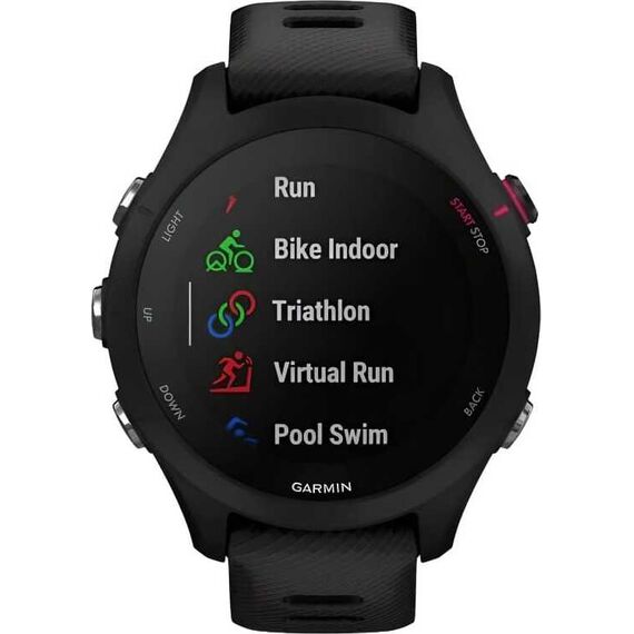 Смарт-часы Garmin Forerunner 255S Music Black, МУЗЫКА (легко загрузите на часы до 500 песен): Да, Размер корпуса : 41 мм, Цвет: Black, изображение 5 Смарт-часы Garmin Forerunner 255S Music Black, МУЗЫКА (легко загрузите на часы до 500 песен): Да, Размер корпуса : 41 мм, Цвет: Black, изображение 5