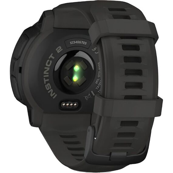 Смарт-часы Garmin Instinct 2 Solar Standard Edition Graphite, Версия: Standard, SOLAR (Версии с линзами для зарядки от солнечной батареи собирают солнечную энергию и продлевают срок службы батареи.): Да, Размер корпуса : 45 мм, Цвет: Graphite, изображение 7 Смарт-часы Garmin Instinct 2 Solar Standard Edition Graphite, Версия: Standard, SOLAR (Версии с линзами для зарядки от солнечной батареи собирают солнечную энергию и продлевают срок службы батареи.): Да, Размер корпуса : 45 мм, Цвет: Graphite, изображение 7