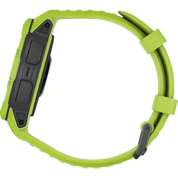 Смарт-часы Garmin Instinct 2 Standard Edition Electric Lime, Версия: Standard, SOLAR (Версии с линзами для зарядки от солнечной батареи собирают солнечную энергию и продлевают срок службы батареи.): Нет, Размер корпуса : 45 мм, Цвет: Electric Lime, изображение 8 Смарт-часы Garmin Instinct 2 Standard Edition Electric Lime, Версия: Standard, SOLAR (Версии с линзами для зарядки от солнечной батареи собирают солнечную энергию и продлевают срок службы батареи.): Нет, Размер корпуса : 45 мм, Цвет: Electric Lime, изображение 8