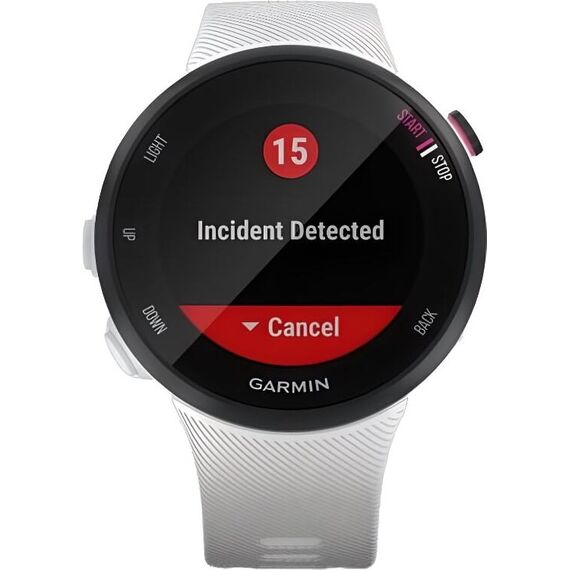Смарт-часы Garmin Forerunner 45S White, Размер корпуса : 39 мм, Цвет: White, изображение 3 Смарт-часы Garmin Forerunner 45S White, Размер корпуса : 39 мм, Цвет: White, изображение 3