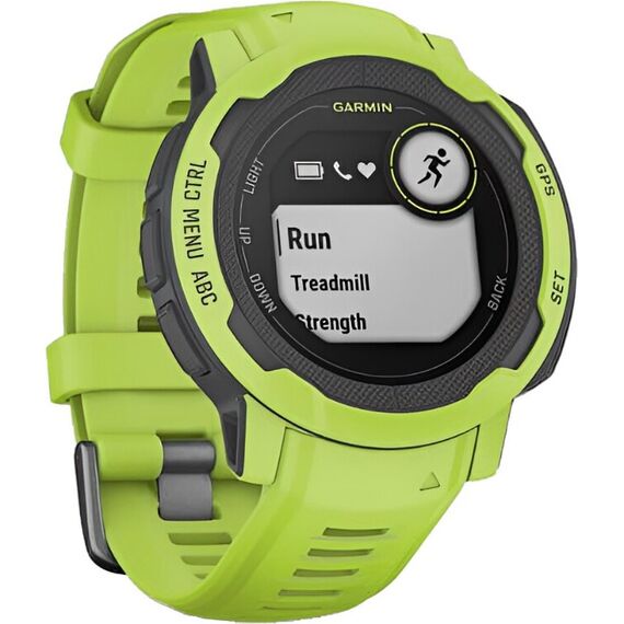 Смарт-часы Garmin Instinct 2 Standard Edition Electric Lime, Версия: Standard, SOLAR (Версии с линзами для зарядки от солнечной батареи собирают солнечную энергию и продлевают срок службы батареи.): Нет, Размер корпуса : 45 мм, Цвет: Electric Lime, изображение 4 Смарт-часы Garmin Instinct 2 Standard Edition Electric Lime, Версия: Standard, SOLAR (Версии с линзами для зарядки от солнечной батареи собирают солнечную энергию и продлевают срок службы батареи.): Нет, Размер корпуса : 45 мм, Цвет: Electric Lime, изображение 4