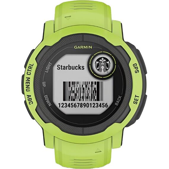 Смарт-часы Garmin Instinct 2 Standard Edition Electric Lime, Версия: Standard, SOLAR (Версии с линзами для зарядки от солнечной батареи собирают солнечную энергию и продлевают срок службы батареи.): Нет, Размер корпуса : 45 мм, Цвет: Electric Lime, изображение 5 Смарт-часы Garmin Instinct 2 Standard Edition Electric Lime, Версия: Standard, SOLAR (Версии с линзами для зарядки от солнечной батареи собирают солнечную энергию и продлевают срок службы батареи.): Нет, Размер корпуса : 45 мм, Цвет: Electric Lime, изображение 5