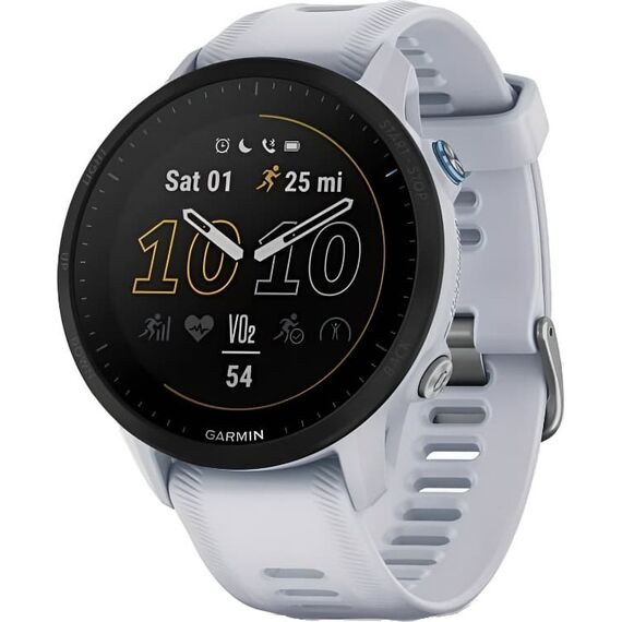 Смарт-часы Garmin Forerunner 955 Whitestone, SOLAR (Версии с линзами для зарядки от солнечной батареи собирают солнечную энергию и продлевают срок службы батареи.): Нет, Цвет: Whitestone, изображение 2 Смарт-часы Garmin Forerunner 955 Whitestone, SOLAR (Версии с линзами для зарядки от солнечной батареи собирают солнечную энергию и продлевают срок службы батареи.): Нет, Цвет: Whitestone, изображение 2