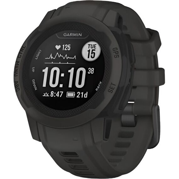 Смарт-часы Garmin Instinct 2S Standard Edition Graphite, Версия: Standard, SOLAR (Версии с линзами для зарядки от солнечной батареи собирают солнечную энергию и продлевают срок службы батареи.): Нет, Размер корпуса : 40 мм, Цвет: Graphite, изображение 2 Смарт-часы Garmin Instinct 2S Standard Edition Graphite, Версия: Standard, SOLAR (Версии с линзами для зарядки от солнечной батареи собирают солнечную энергию и продлевают срок службы батареи.): Нет, Размер корпуса : 40 мм, Цвет: Graphite, изображение 2