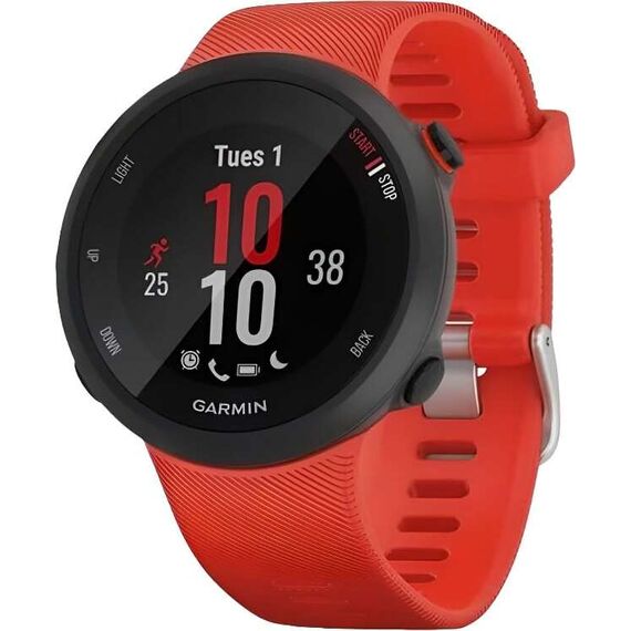 Смарт-часы Garmin Forerunner 45 Lava Red, Размер корпуса : 42 мм, Цвет: Lava Red, изображение 2 Смарт-часы Garmin Forerunner 45 Lava Red, Размер корпуса : 42 мм, Цвет: Lava Red, изображение 2