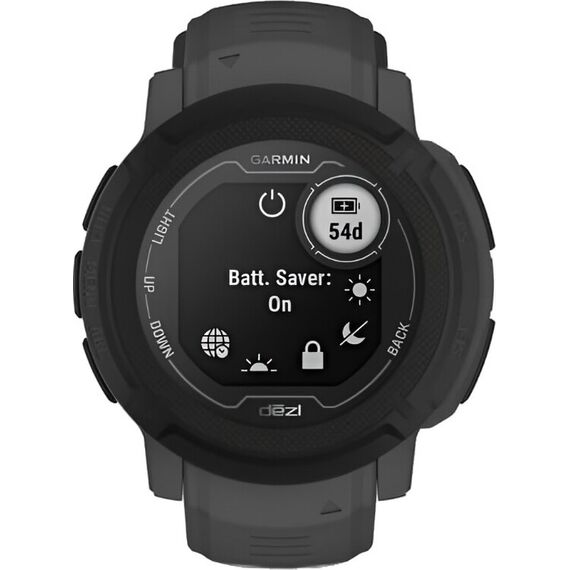 Смарт-часы Garmin Instinct 2 Dēzl Edition Black, Версия: Dēzl, SOLAR (Версии с линзами для зарядки от солнечной батареи собирают солнечную энергию и продлевают срок службы батареи.): Нет, Размер корпуса : 45 мм, Цвет: Black, изображение 3 Смарт-часы Garmin Instinct 2 Dēzl Edition Black, Версия: Dēzl, SOLAR (Версии с линзами для зарядки от солнечной батареи собирают солнечную энергию и продлевают срок службы батареи.): Нет, Размер корпуса : 45 мм, Цвет: Black, изображение 3