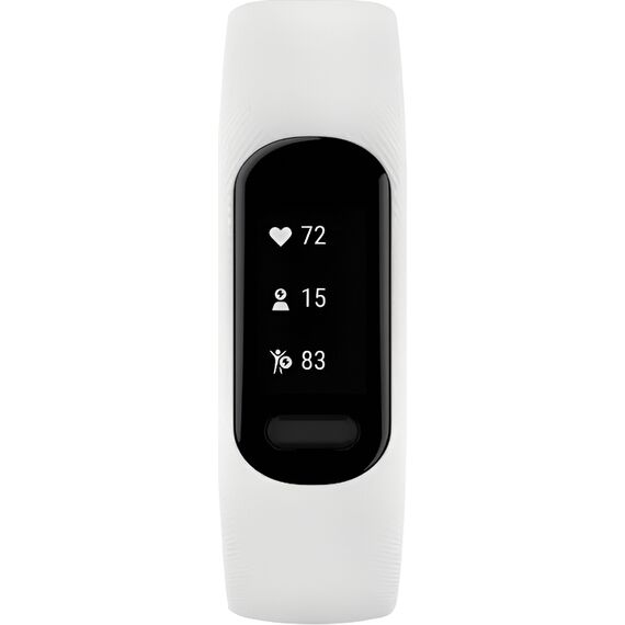 Фитнес-браслет Garmin Vívosmart 5 White, Размер корпуса : Маленький/средний, Цвет: White, изображение 3 Фитнес-браслет Garmin Vívosmart 5 White, Размер корпуса : Маленький/средний, Цвет: White, изображение 3