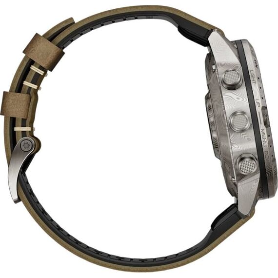 Смарт-часы Garmin Marq Adventurer (Gen 2) - Damascus Steel Edition, Версия: Adventurer, Материал корпуса: Титан (класс 5), изображение 5 Смарт-часы Garmin Marq Adventurer (Gen 2) - Damascus Steel Edition, Версия: Adventurer, Материал корпуса: Титан (класс 5), изображение 5