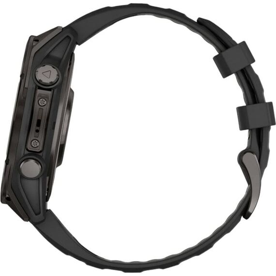 Смарт-часы Garmin Fēnix 8 Amoled | 47 mm | Black/Pebble Gray, Версия: Amoled, Размер корпуса : 47 мм, Цвет: Black/Pebble Gray, изображение 8 Смарт-часы Garmin Fēnix 8 Amoled | 47 mm | Black/Pebble Gray, Версия: Amoled, Размер корпуса : 47 мм, Цвет: Black/Pebble Gray, изображение 8
