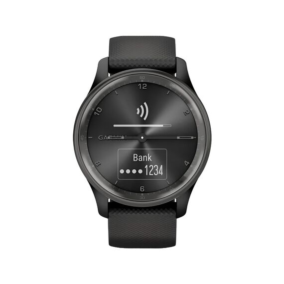 Смарт-часы Garmin Vívomove Trend Slate Stainless Steel Bezel/Black, Версия: Vívomove Trend, Цвет: Slate Stainless Steel Bezel/Black, изображение 5 Смарт-часы Garmin Vívomove Trend Slate Stainless Steel Bezel/Black, Версия: Vívomove Trend, Цвет: Slate Stainless Steel Bezel/Black, изображение 5