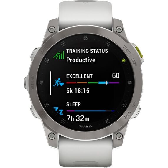 Смарт-часы Garmin Epix (Gen 2) Sapphire Edition | 47 mm | White Titanium, Версия: Sapphire, Цвет: White Titanium, изображение 3 Смарт-часы Garmin Epix (Gen 2) Sapphire Edition | 47 mm | White Titanium, Версия: Sapphire, Цвет: White Titanium, изображение 3