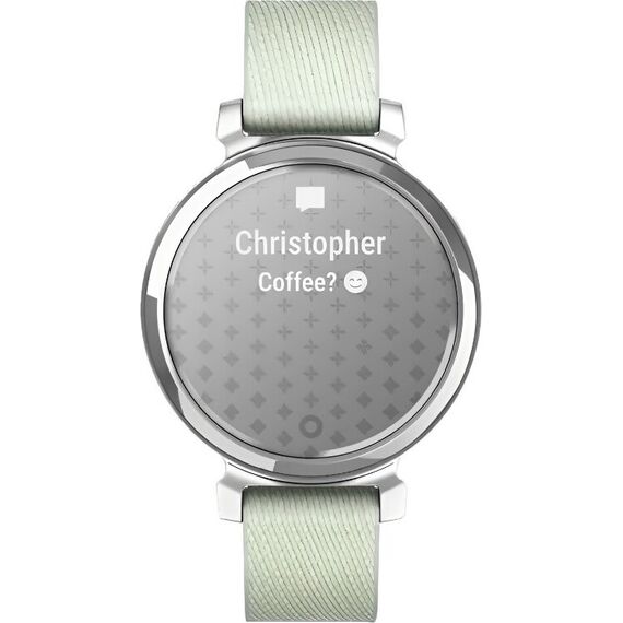 Смарт-часы Garmin Lily 2 Classic Silver/Sage Gray Nylon, Модель: Classic, Цвет: Silver/Sage Gray Nylon, изображение 5 Смарт-часы Garmin Lily 2 Classic Silver/Sage Gray Nylon, Модель: Classic, Цвет: Silver/Sage Gray Nylon, изображение 5