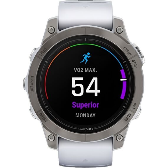 Смарт-часы Garmin Epix Pro (Gen 2) Sapphire Edition | 47 mm | Titanium/Whitestone, Версия: Pro | Sapphire, Размер корпуса : 47 мм, Цвет: Titanium/Whitestone, изображение 3 Смарт-часы Garmin Epix Pro (Gen 2) Sapphire Edition | 47 mm | Titanium/Whitestone, Версия: Pro | Sapphire, Размер корпуса : 47 мм, Цвет: Titanium/Whitestone, изображение 3