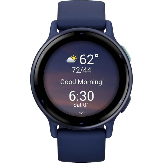 Смарт-часы Garmin Vívoactive 5 Metallic Navy Aluminum Bezel/Navy, Цвет: Navy, изображение 5 Смарт-часы Garmin Vívoactive 5 Metallic Navy Aluminum Bezel/Navy, Цвет: Navy, изображение 5