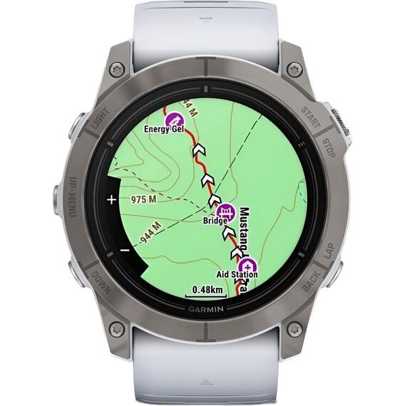 Смарт-часы Garmin Epix Pro (Gen 2) Sapphire Edition | 51 mm | Titanium/Whitestone, Версия: Pro | Sapphire, Размер корпуса : 51 мм, Цвет: Titanium/Whitestone, изображение 5 Смарт-часы Garmin Epix Pro (Gen 2) Sapphire Edition | 51 mm | Titanium/Whitestone, Версия: Pro | Sapphire, Размер корпуса : 51 мм, Цвет: Titanium/Whitestone, изображение 5