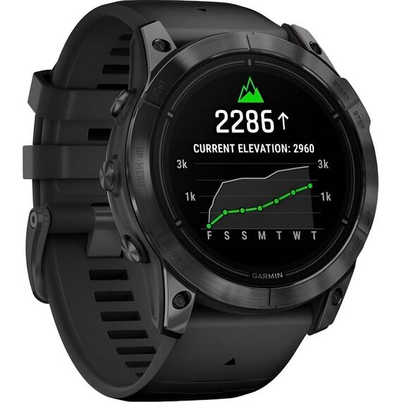 Смарт-часы Garmin Epix Pro (Gen 2) Standard Edition 51 mm Slate Gray/Black, Версия: Pro | Standard, Размер корпуса : 51 мм, Цвет: Slate Gray/Black, изображение 4 Смарт-часы Garmin Epix Pro (Gen 2) Standard Edition 51 mm Slate Gray/Black, Версия: Pro | Standard, Размер корпуса : 51 мм, Цвет: Slate Gray/Black, изображение 4