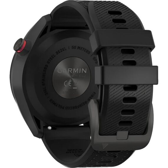 Смарт-часы Garmin Approach S42 Gunmetal/Black, Цвет: Gunmetal/Black, изображение 7 Смарт-часы Garmin Approach S42 Gunmetal/Black, Цвет: Gunmetal/Black, изображение 7
