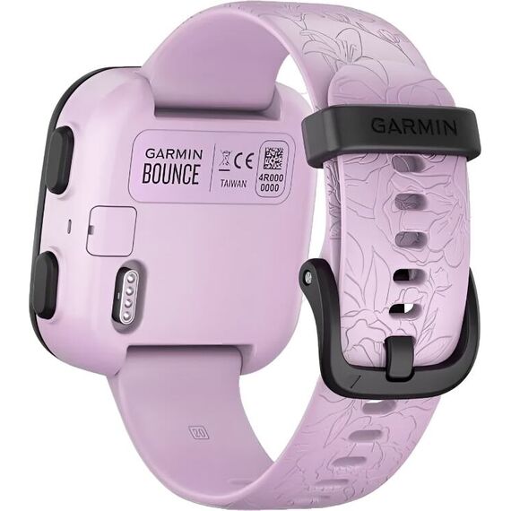 Смарт-часы Garmin Bounce Lilac Floral, Цвет: Lilac Floral, изображение 7 Смарт-часы Garmin Bounce Lilac Floral, Цвет: Lilac Floral, изображение 7
