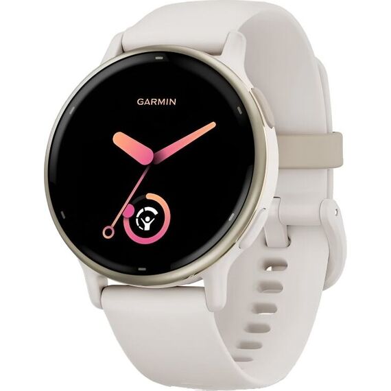 Смарт-часы Garmin Vívoactive 5 Cream Gold Aluminum Bezel/Ivory, Цвет: Ivory