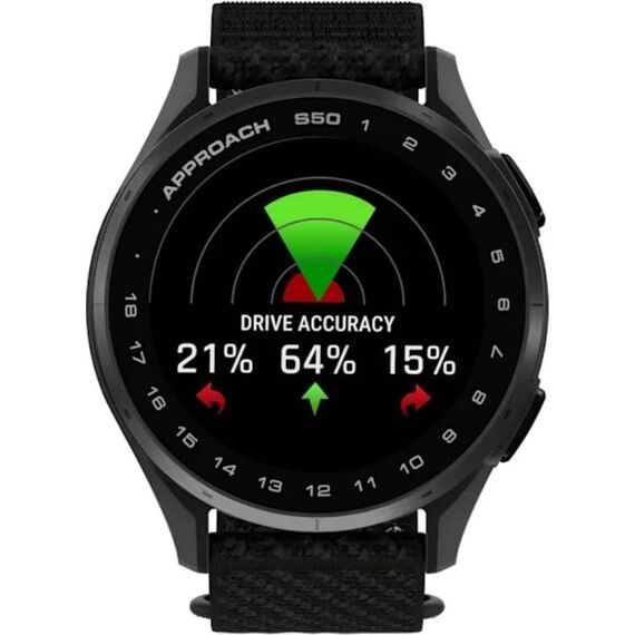 Смарт-часы Garmin Approach S50 Silver Aluminum Bezel/Black, Версия: S50, Цвет: Silver Aluminum Bezel/Black, изображение 3 Смарт-часы Garmin Approach S50 Silver Aluminum Bezel/Black, Версия: S50, Цвет: Silver Aluminum Bezel/Black, изображение 3