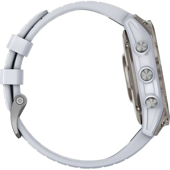 Смарт-часы Garmin Epix Pro (Gen 2) Sapphire Edition | 47 mm | Titanium/Whitestone, Версия: Pro | Sapphire, Размер корпуса : 47 мм, Цвет: Titanium/Whitestone, изображение 6 Смарт-часы Garmin Epix Pro (Gen 2) Sapphire Edition | 47 mm | Titanium/Whitestone, Версия: Pro | Sapphire, Размер корпуса : 47 мм, Цвет: Titanium/Whitestone, изображение 6