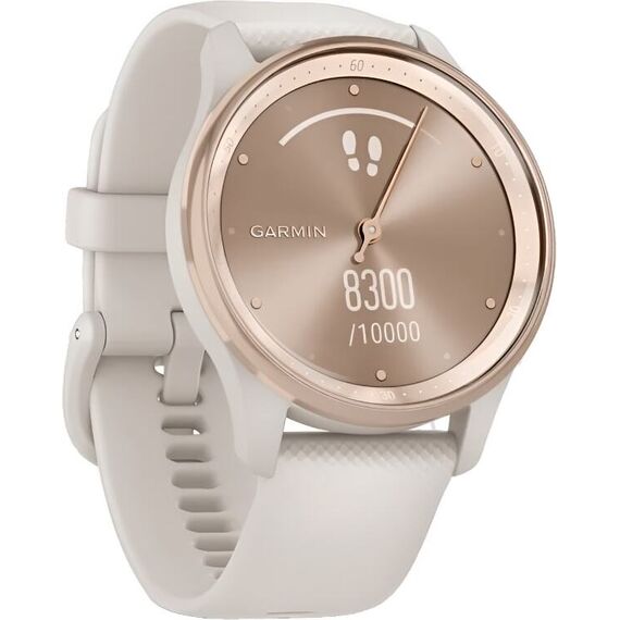 Смарт-часы Garmin Vívomove Trend Peach Gold Stainless Steel Bezel/Ivory, Версия: Vívomove Trend, Цвет: Peach Gold Stainless Steel Bezel/Ivory, изображение 4 Смарт-часы Garmin Vívomove Trend Peach Gold Stainless Steel Bezel/Ivory, Версия: Vívomove Trend, Цвет: Peach Gold Stainless Steel Bezel/Ivory, изображение 4