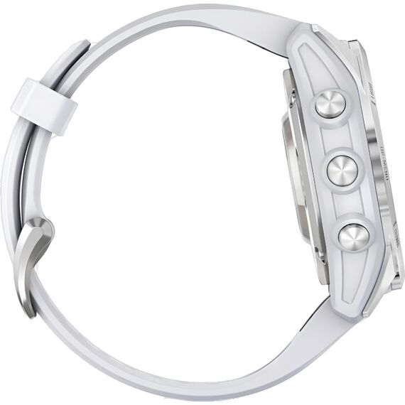 Смарт-часы Garmin Epix Pro (Gen 2) Standard Edition 42 mm Silver/Whitestone, Версия: Pro | Standard, Размер корпуса : 42 мм, Цвет: Silver/Whitestone, изображение 6 Смарт-часы Garmin Epix Pro (Gen 2) Standard Edition 42 mm Silver/Whitestone, Версия: Pro | Standard, Размер корпуса : 42 мм, Цвет: Silver/Whitestone, изображение 6