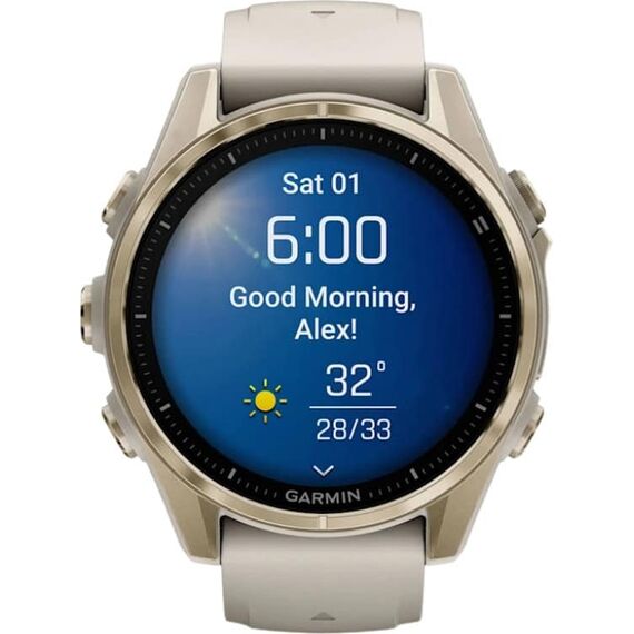 Смарт-часы Garmin Fēnix 8 Amoled | 43 mm | Gray/Dark Sandstone, Версия: Amoled, Размер корпуса : 43 мм, Цвет: Gray/Dark Sandstone, изображение 3 Смарт-часы Garmin Fēnix 8 Amoled | 43 mm | Gray/Dark Sandstone, Версия: Amoled, Размер корпуса : 43 мм, Цвет: Gray/Dark Sandstone, изображение 3